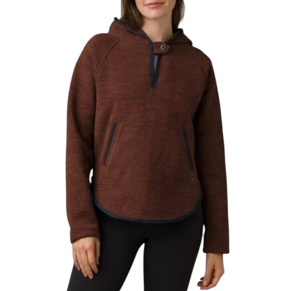 NWOT Prana Clove Outdoor Tri Thermal Poncho Casual Gorpcore Fleece Pullover XL - Picture 1 of 12